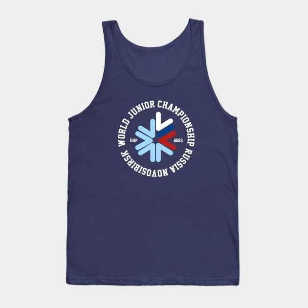 Hockey World Junior Championship Russia Novosibirsk Tank Top by NEFT PROJECT